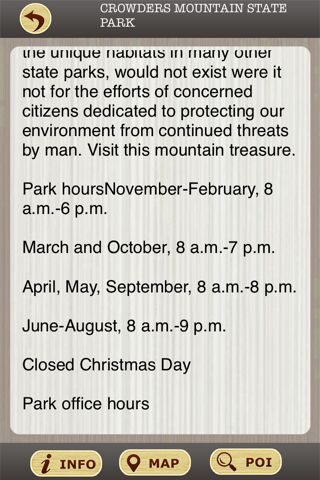 North Carolina State Parks & National Park Guide screenshot 4