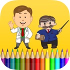 occupations coloring book for kids