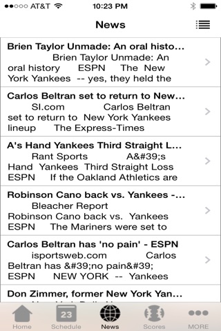 New York Baseball - a Yankees News App NYY screenshot 3
