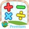 Add, subtract, multiply and divide – funny Math games for kids and children Premium