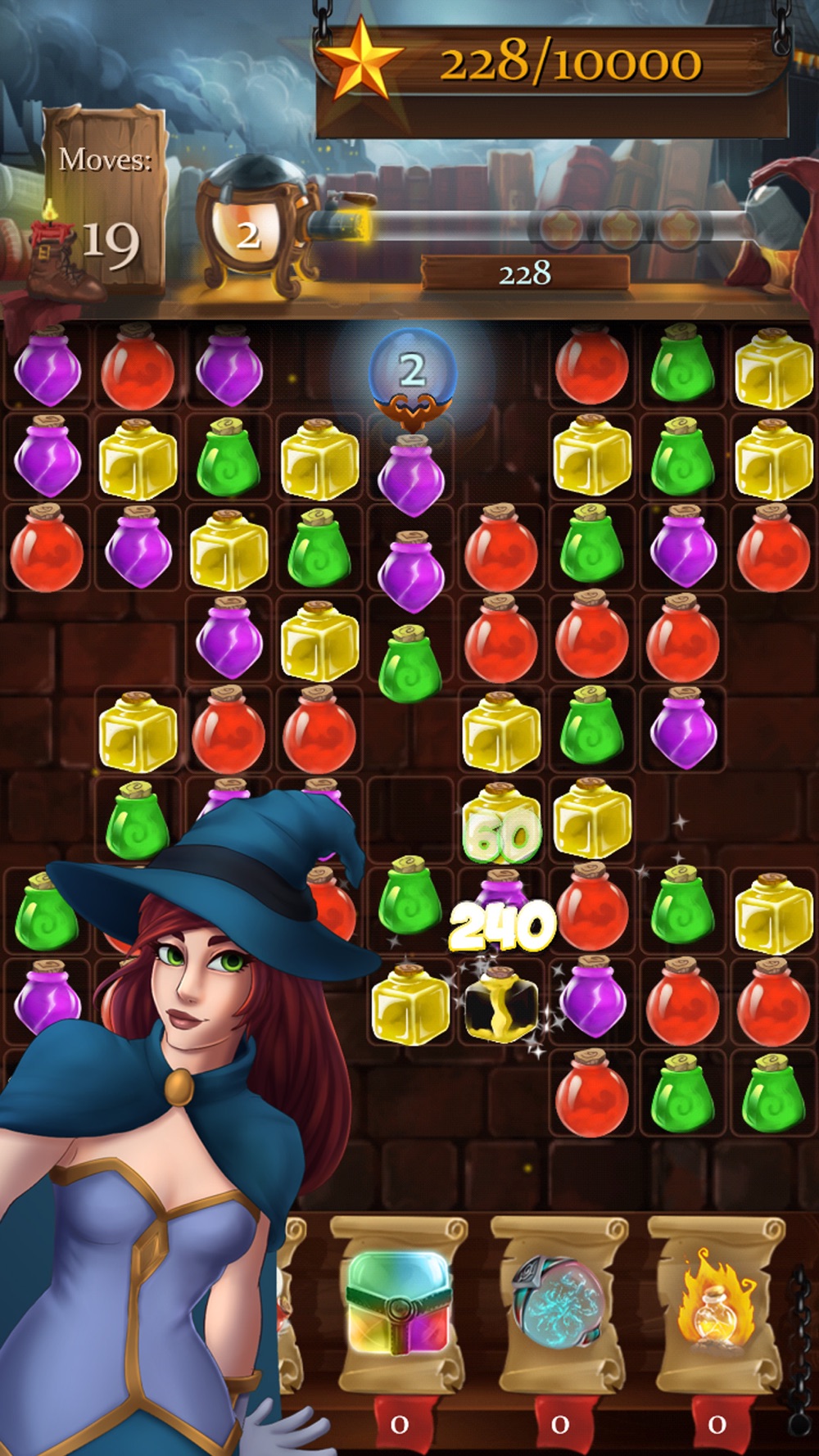 Witch Castle: Magic Wizards Match 3