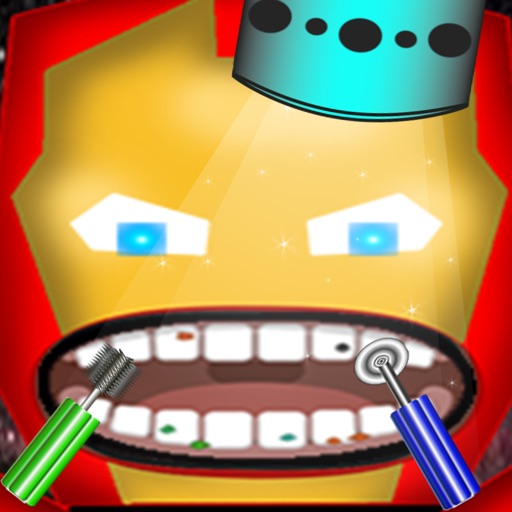 Dental For Kids Super Hero Iron Man Games Free Edition iOS App