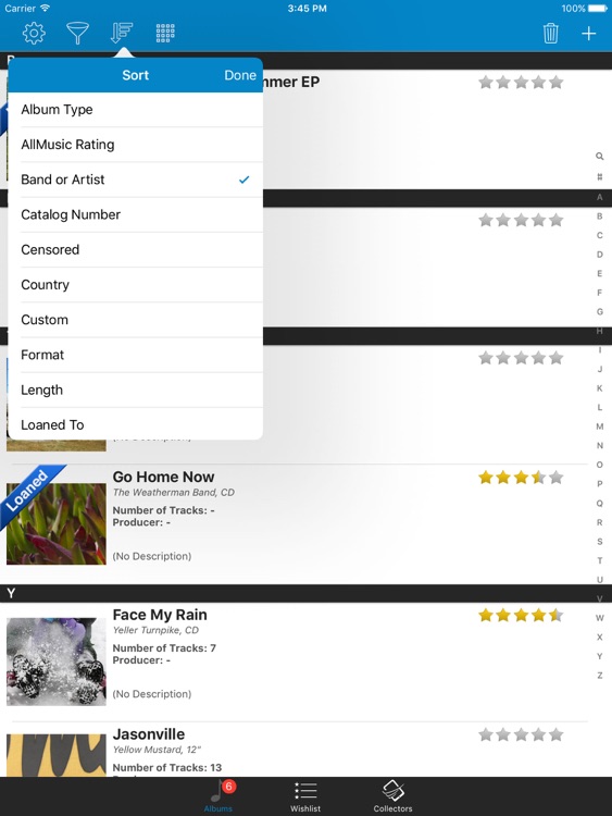 Music Collectors Pro for iPad