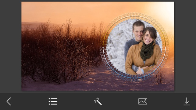 Snowfall Photo Frames - Creative Frames for your photo(圖4)-速報App