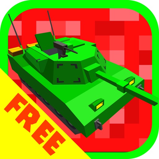 Cube Tanks - Blitz War 3D Icon
