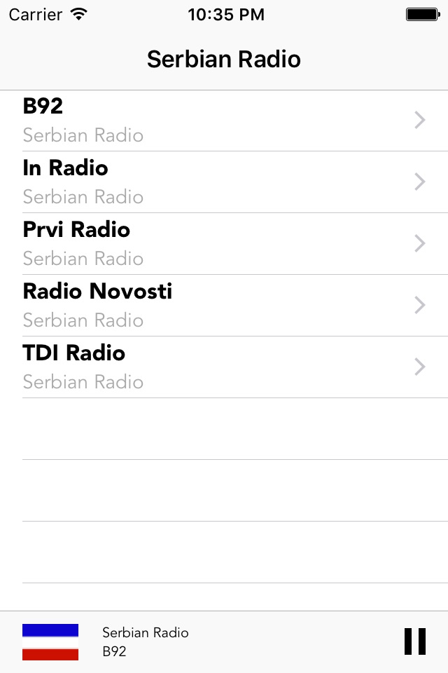 Serbian Radio: Radios Serbia Online Free FM Stations screenshot 3