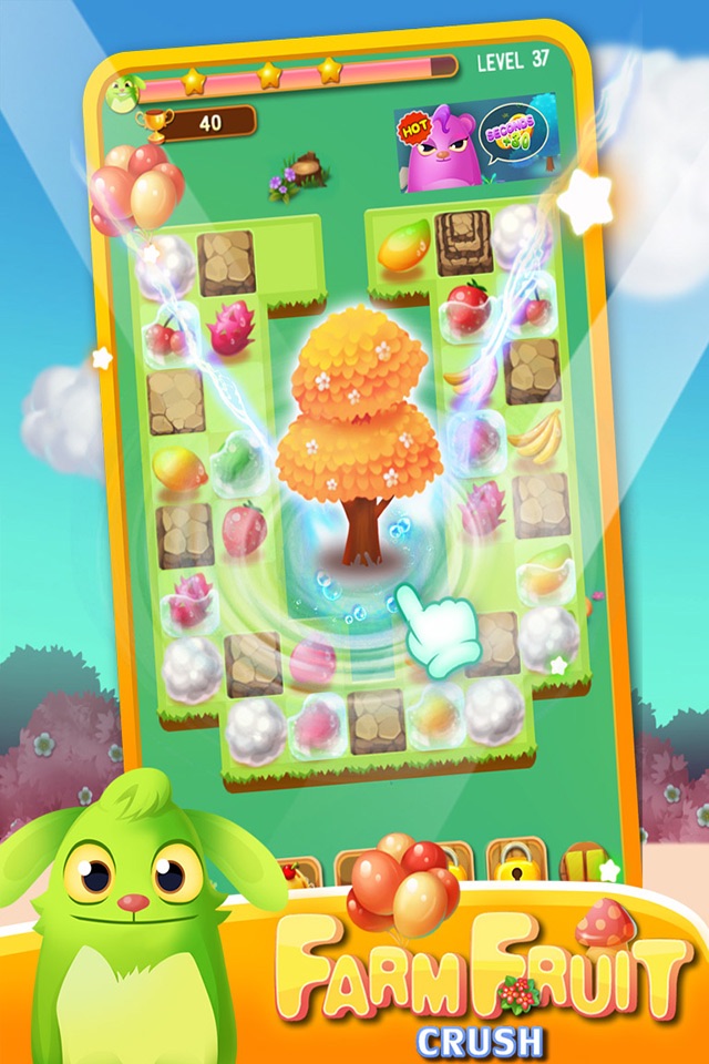 Farm Fruit Crush - Picture Matching games screenshot 4