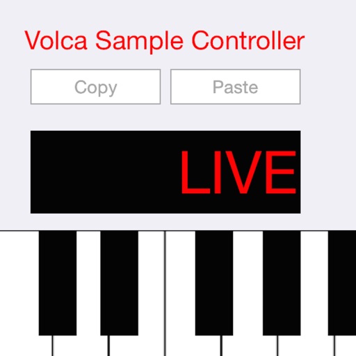 Volca Sample Keys & Bass Beats Controller iOS App