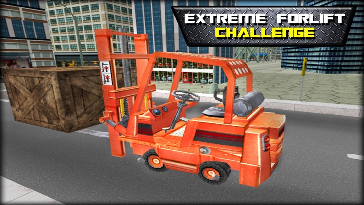 Extreme Forklift Challenge 3D - Construction Crane Driving School Game