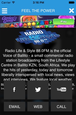 88FM Ballito screenshot 3