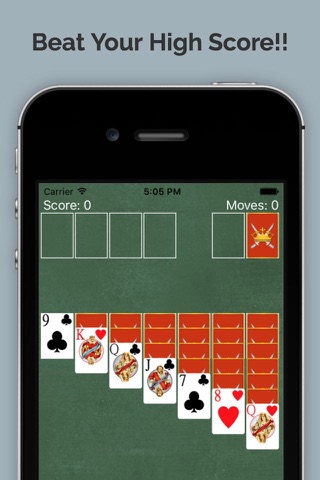 500 Rummy Freecell Solitaire King Evolution Pro screenshot 2