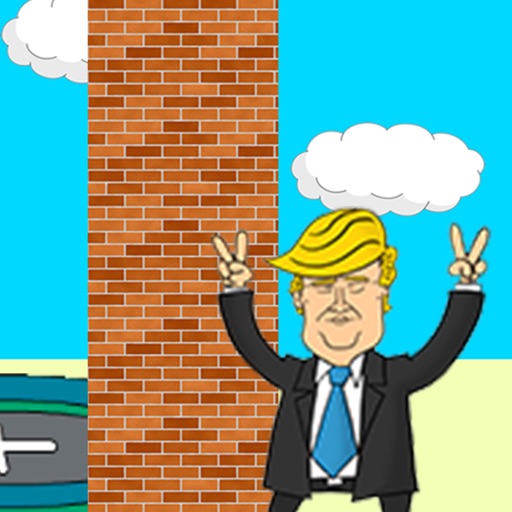 Trump Wall Defend Icon
