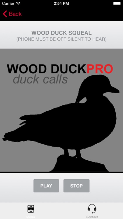 Wood Duck Calls - With Bluetooth - Ad Free