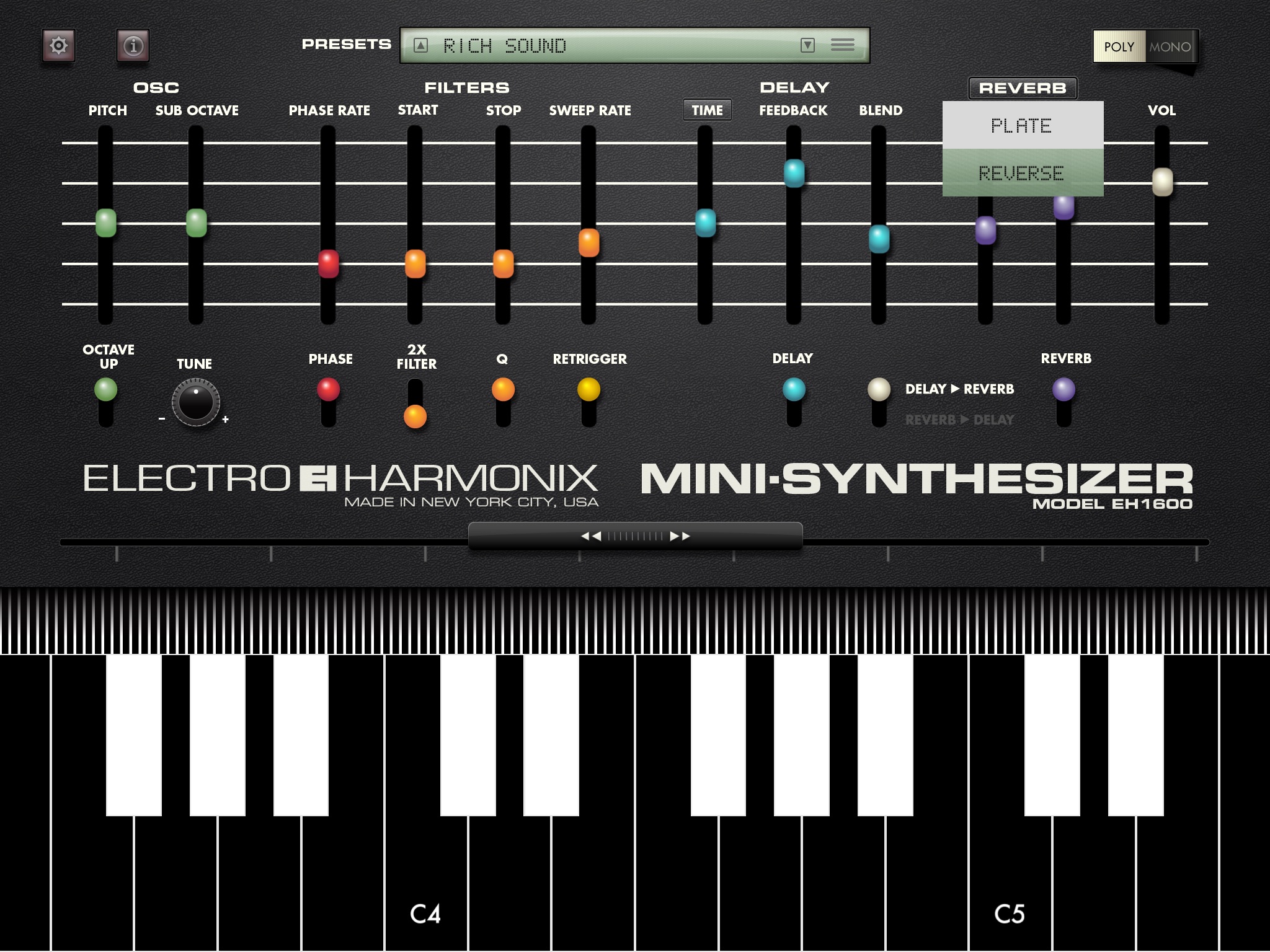 Mini Synthesizer screenshot 4