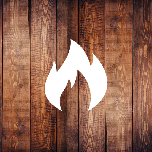 Fireplace App: relaxing aid for everyday activities with timer Icon