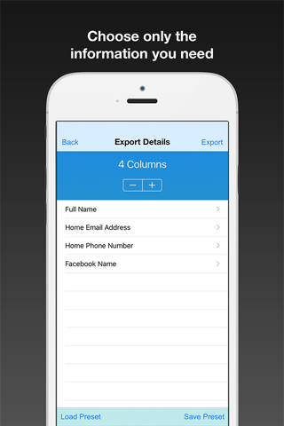 Contacts to CSV - Export your Phone Contacts screenshot 4