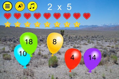Times Tables Balloon Pop screenshot 3