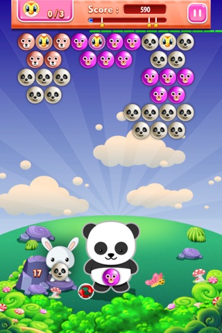 Panda Ball Bubble Pop Wrap Shooter - Free Popping Bubbles Puzzle Game screenshot 2