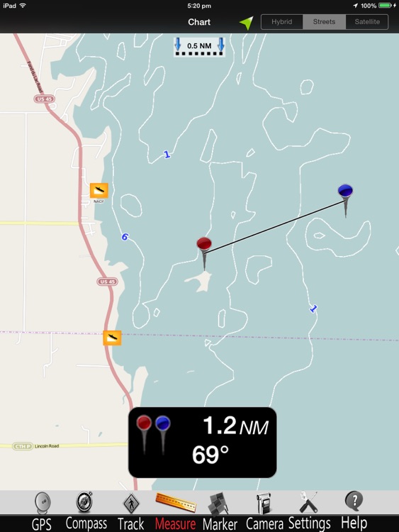 Wisconsin Lakes GPS Charts Pro by MapITech