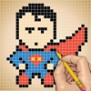 Drawing Lessons for Pixel Superheroes