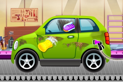 amazing car wash dirt salon & design - auto repair fast cleaning & mechanic game for kids screenshot 2