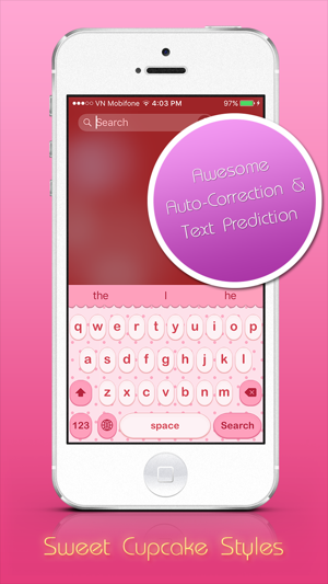 Cute Keyboard - Cupcake: Sweet keyboard themes for girls(圖1)-速報App