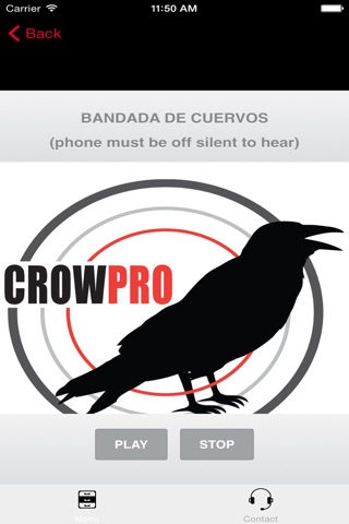 Llamadas y Sonidos REALES Para Cacería De Cuervos (Sin Anuncios) COMPATIBLE CON BLUETOOTH + screenshot 2