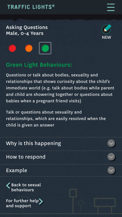 How to cancel & delete Traffic Lights (Phone) - Sexual Behaviours of Children & Young People from iphone & ipad 4