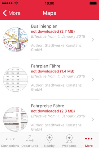 FahrInfo Konstanz screenshot 4