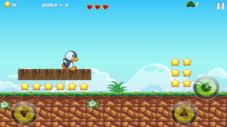 Penguin Adventure: Epic Platformer Fun Free 2D Runner Game Jump And Run Attack screenshot-4