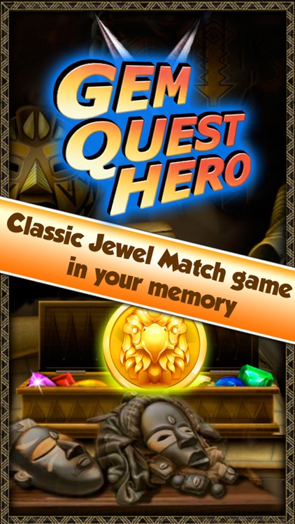 Gem Quest Hero - An ancient mania travel of jewel screenshot-4