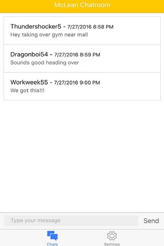 Area Chat - for Team Instinct screenshot 2