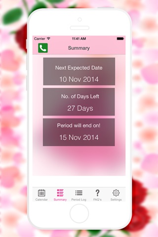 Fertility Period Tracker - Ovulation Tracker & Monthly Cycles with Menstrual Calendar screenshot 3