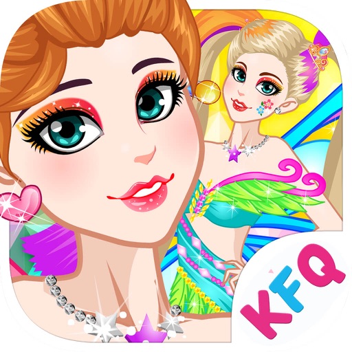 Colorful Butterfly – Superstar Salon for Girls and Kids iOS App