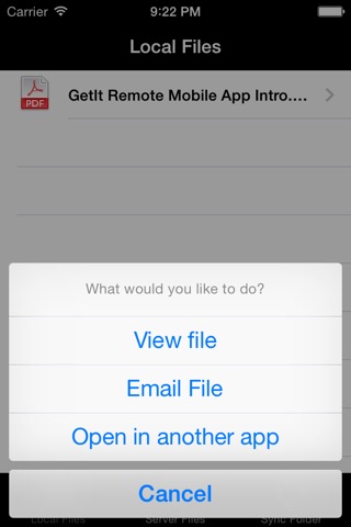 GetIt Remote Mobile screenshot 4