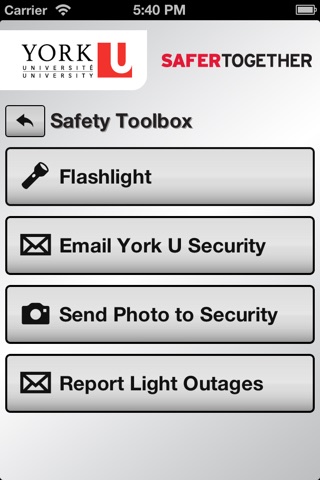 York U Safety screenshot 4