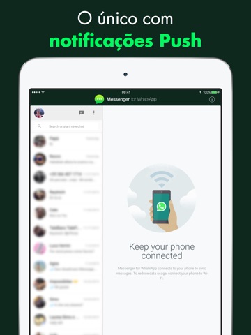 WhatsPad Messenger - iPad Version screenshot 2
