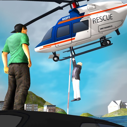 911 Rescue Helicopter Flight Simulator - Heli Pilot Flying Rescue Missions Icon