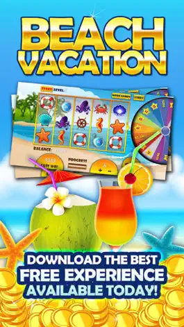 Game screenshot Aloha Beach Slots Mega Casino - DELUXE - Search for The Golden Sand mod apk