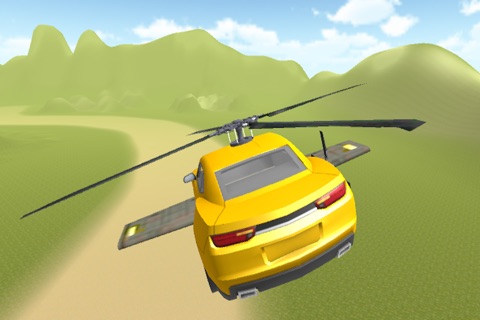 Flying Cars- Free Flying Car Simulator 2016 screenshot 2