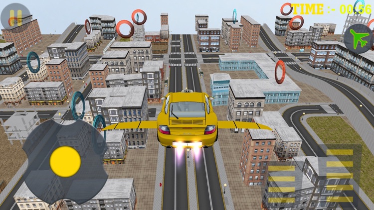 Taxi Car Flying Simulator screenshot-3