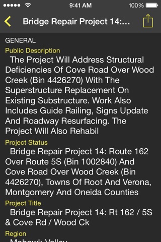 D.O.T. Projects » Transportation/Road construction in New York State screenshot 3