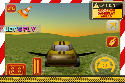 Flying Car Extreme Pilot Driving Simulator screenshot 2