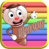 Funny Crayons - Brown