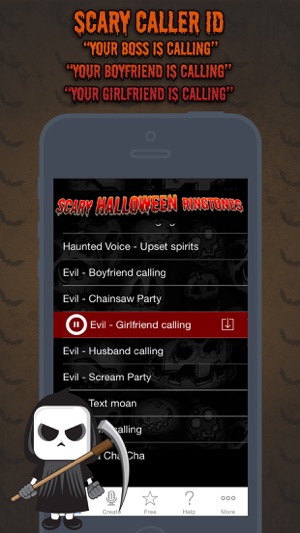 Halloween Ringtones - Scary Sounds for your iPhone(圖3)-速報App