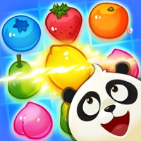 Panda Juice - matching 3 fruit land puzzle adventure apk