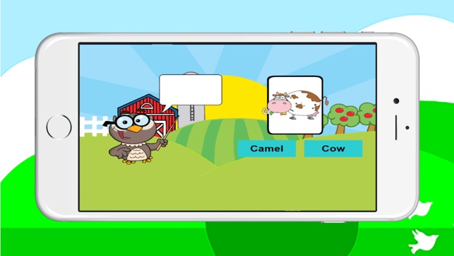 寶寶動物第一個單詞的樂趣學習教育遊戲(圖2)-速報App