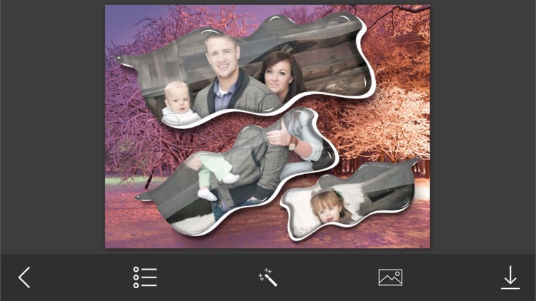 3D Winter Photo Frame - Amazing Picture Frames & Photo Editor