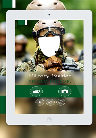 Military Army Man Suit Photo- New Photo Montage With Own Photo Or Camera screenshot 3