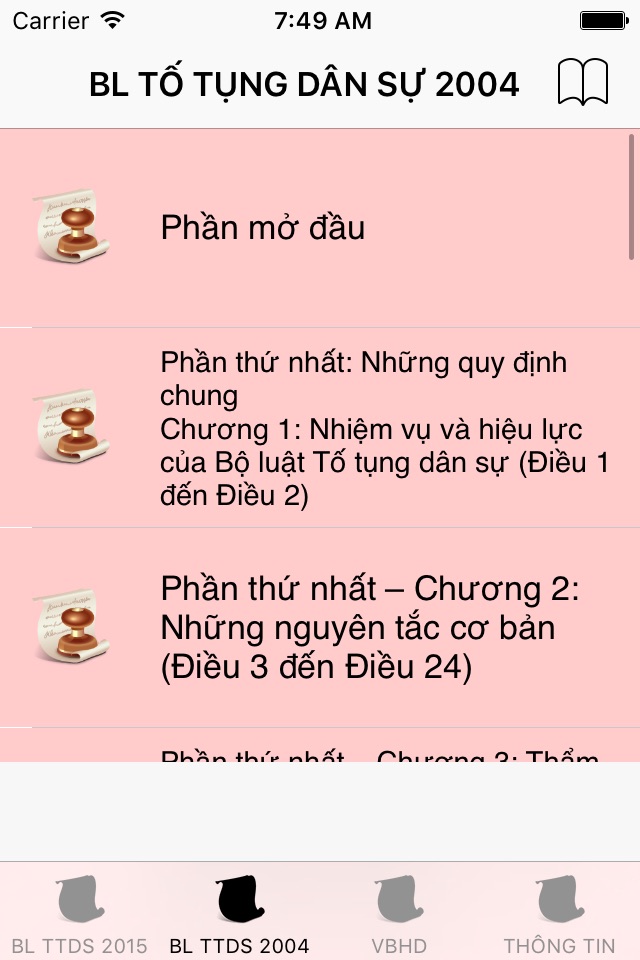 Bộ luật Tố tụng dân sự 2015 screenshot 4